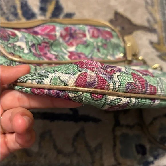 Coach Multicolor Floral Wristlet - Picture 7 of 8